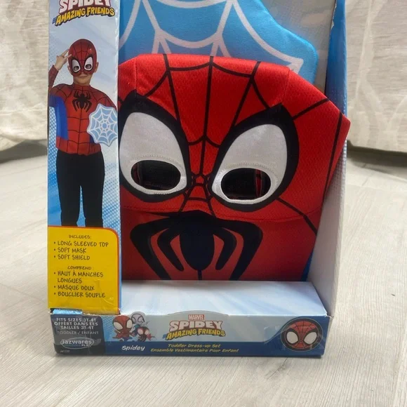 Marvel Spidey Kids Costume - Red and Black - Picture 2 of 7